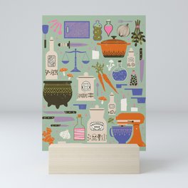 Kitchen Witch Mini Art Print
