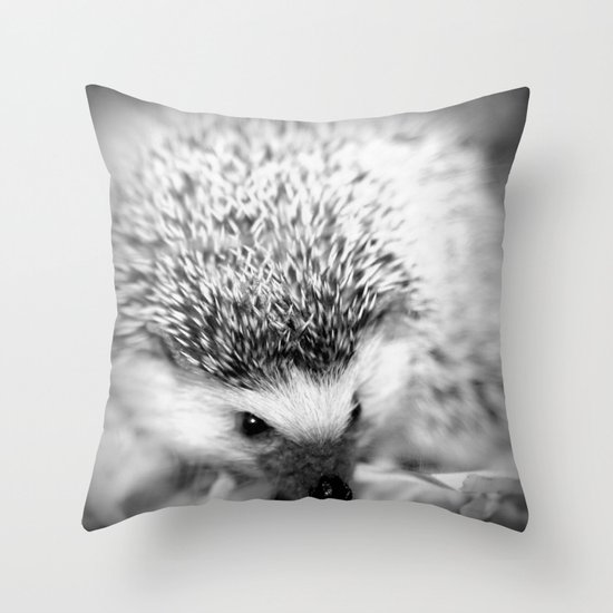 hedgehog Throw Pillow