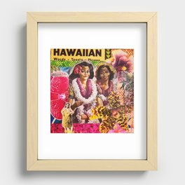 Hawaiian Lei Day Recessed Framed Print