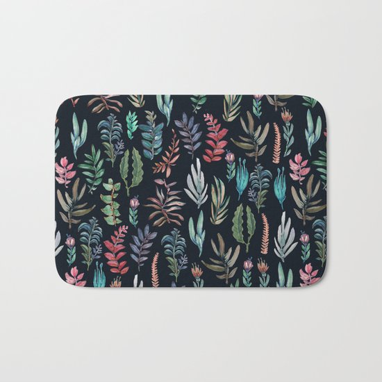 For Her, (nigth Garden!!) Bath Mat