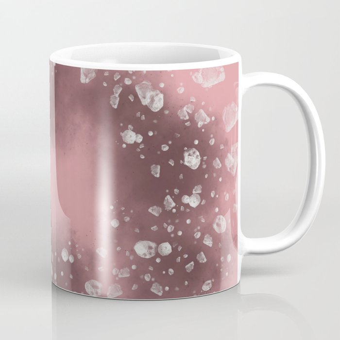 Pink Star Eclipse Coffee Mug