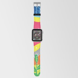 Colourful Patchwork Apple Watch Band