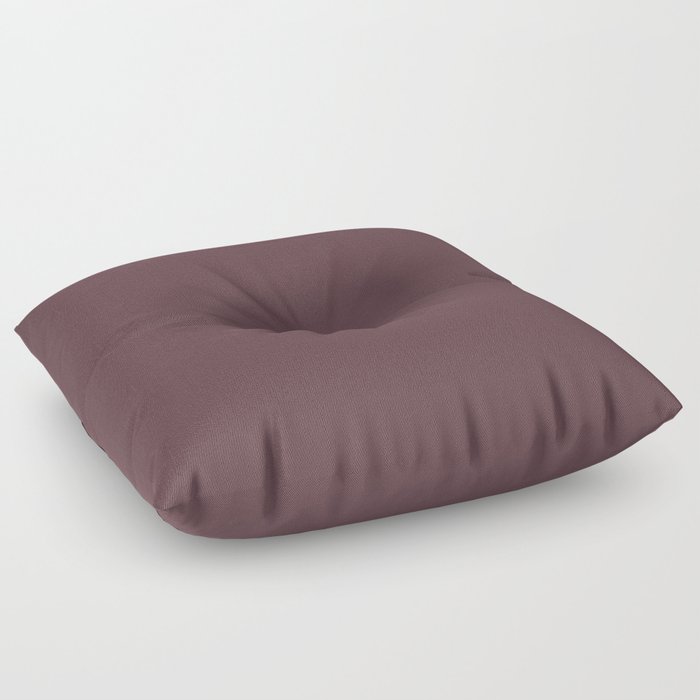 Dark Raspberry Purple Solid Color - Popular Shade 2022 PPG Gooseberry PPG1048-7 Floor Pillow