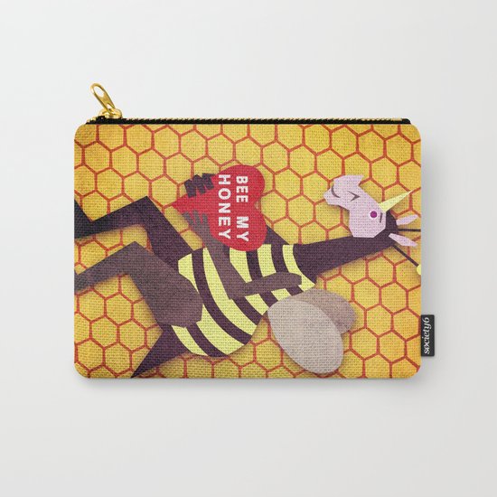 Bee My Honey Unicorn Carry-All Pouch
