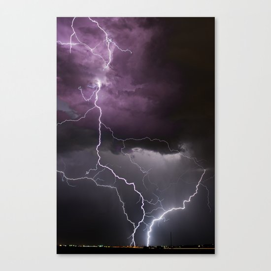 thunderlight Canvas Print