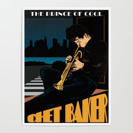 Baker's Jazz Poster Poster