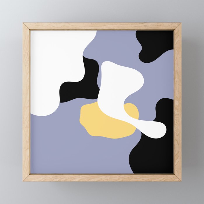 Abstract Shapes Vol.24 Framed Mini Art Print