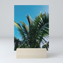 Underneath a Palm Tree Mini Art Print