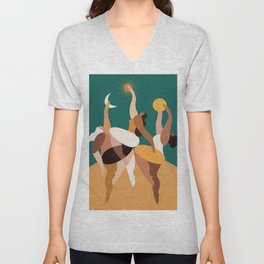 The moon always changes, so can we V Neck T Shirt