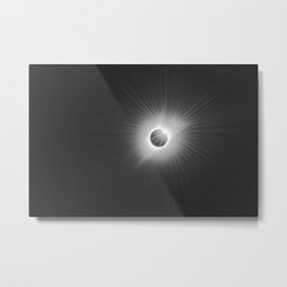 Total Solar Eclipse Illuminated by Sun  Metal Print | Moon, Wyoming, Circle, Astrophysics, Eclipsing, Astronomical, Astrophysical, Enaowens, Douglas, Diamondring 
