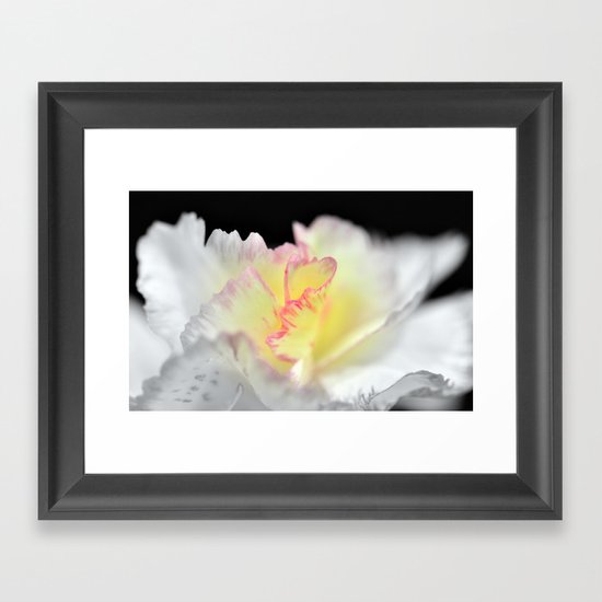 Pink Bloom Framed Art Print