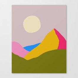Dirty Heat Landscape Canvas Print