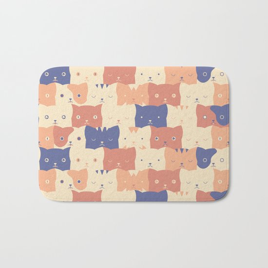 Clowder Bath Mat