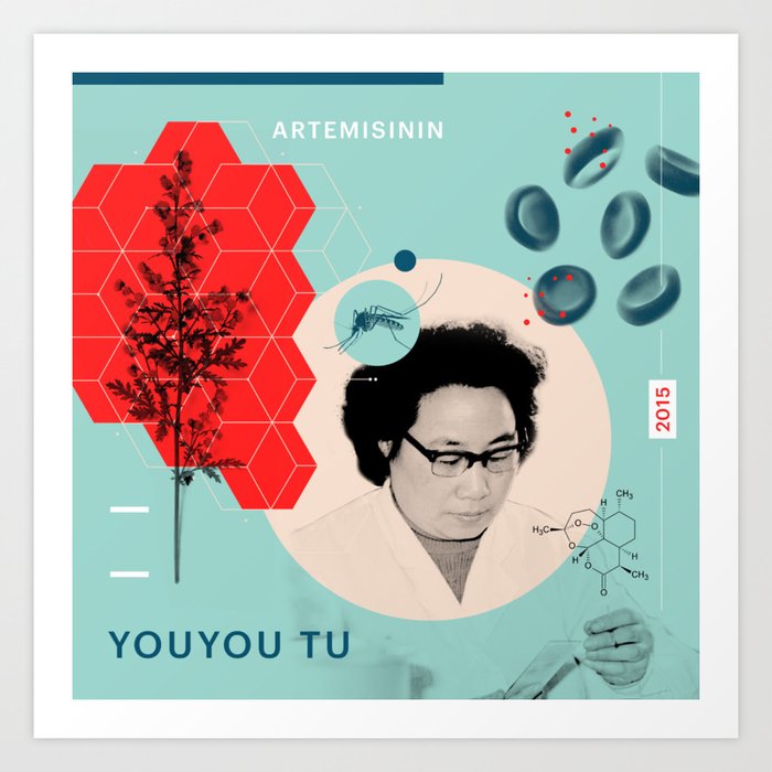 Beyond Curie: YouYou Tu Art Print