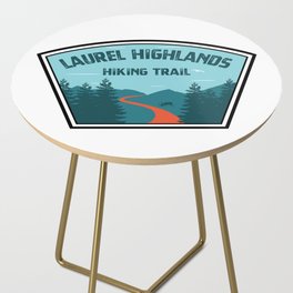 Laurel Highlands Hiking Trail Pennsylvania Side Table