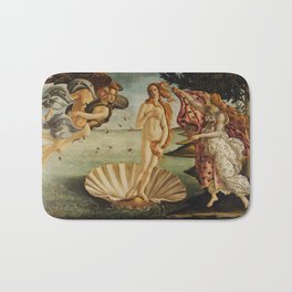 The Birth of Venus by Sandro Botticelli Bath Mat
