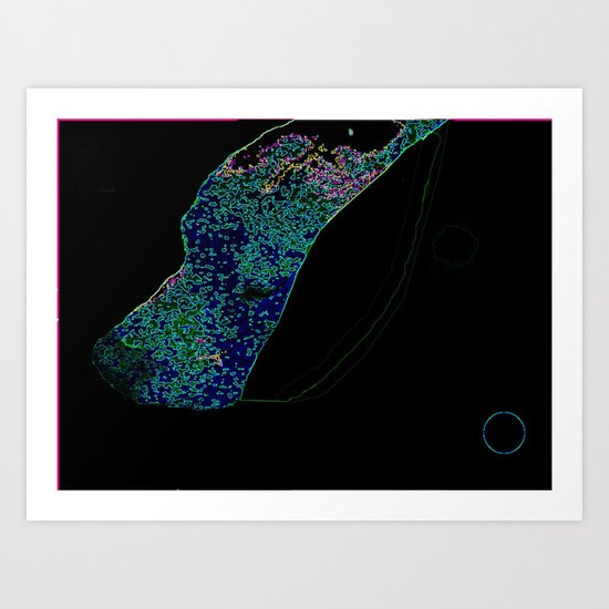 Let Sleeping Dogs Lie Art Print
