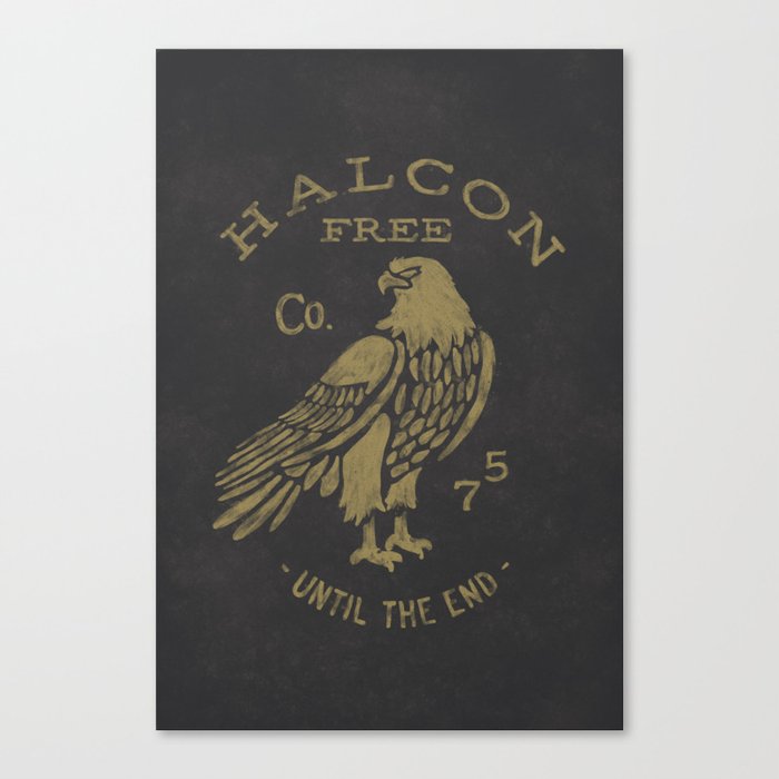 HALCON Canvas Print