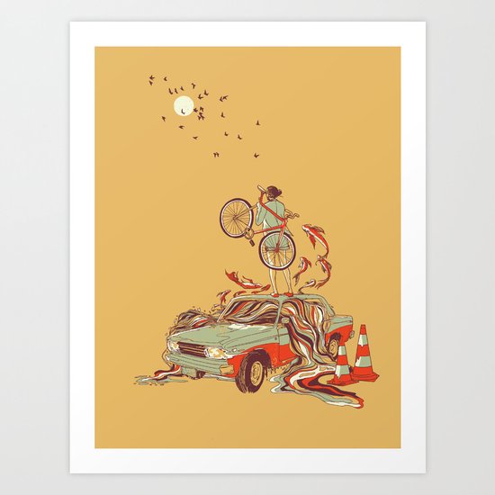 Whole New way Art Print