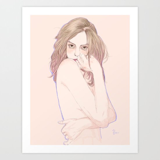 girl Art Print