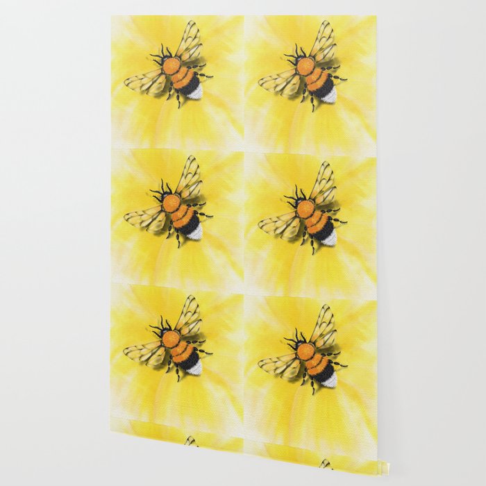 Save The Bees Wallpaper By Expressionart Society6