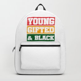 Young Gifted And Black Backpack | Blackhistory, Africanamerican, Blackpower, Black, Blackgirlmagic, Blackheritage, History, Afro, Graphicdesign, Blackqueen 