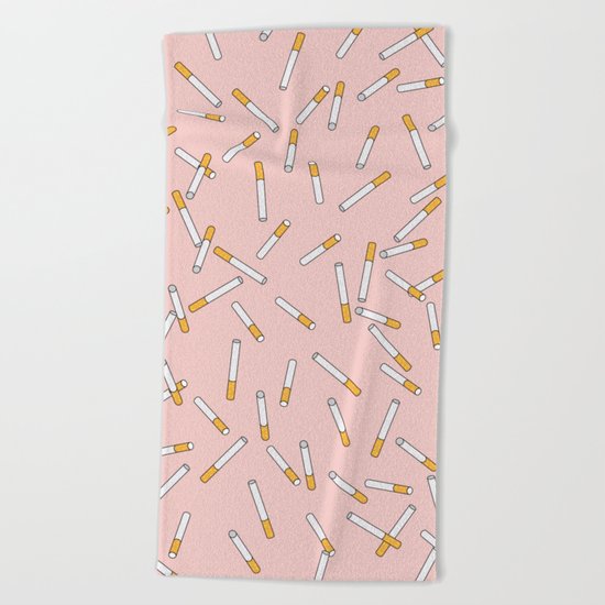 Cigarette Dreams Beach Towel