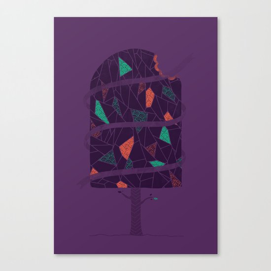 Tasty Tree Canvas Print