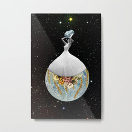 Element 115 Metal Print | Dmt, Paper, Collage, Shrooms, Vintage, Psychedelic, Moon, Lsd, Curated 