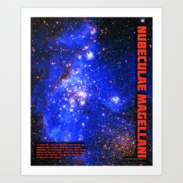 Magellanic Cloud Art Print