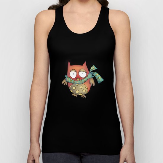 Owl Unisex Tank Top
