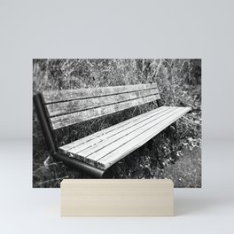 Empty Bench Mini Art Print