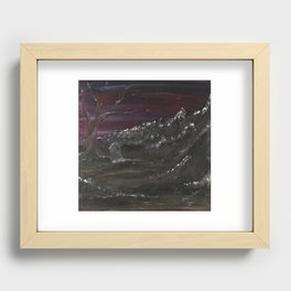 Lonely Grave Recessed Framed Print