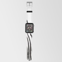 Black and white lines Apple Watch Band