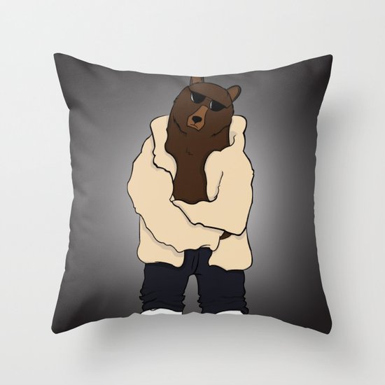 Bear Throw Pillow