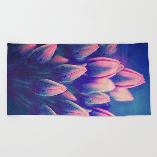 Floral abstract(56) Beach Towel