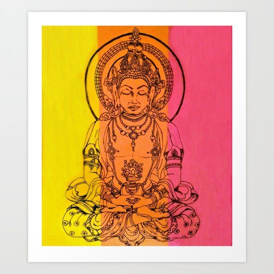 Buddha Art Print