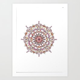 starburst Art Print | Starburst, Pattern, Drawing, Intricate, Design, Zentangle, Ink Pen, Fineline, Firework, Mandala 