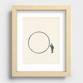 Out of the Loop Recessed Framed Print