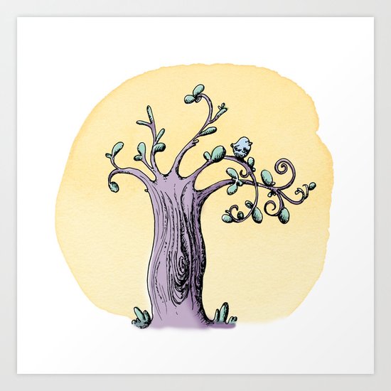 Petit oiseau Art Print