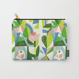Kath Waxman Abstract Botanic Carry-All Pouch