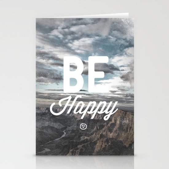 Be Happy Stationery Cards
