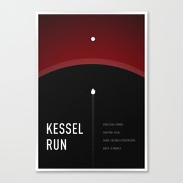 Kessel Run Canvas Print