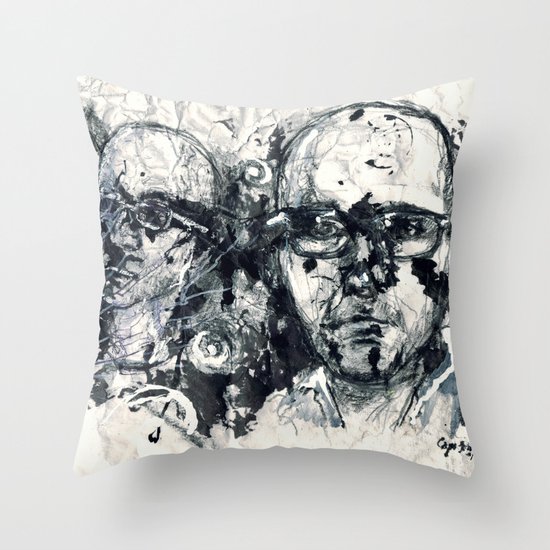 "Destroyed" by Cap Blackard Throw Pillow