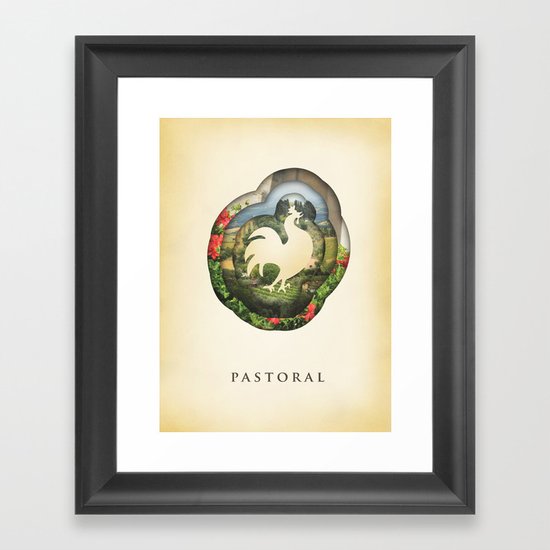 pastoral Framed Art Print