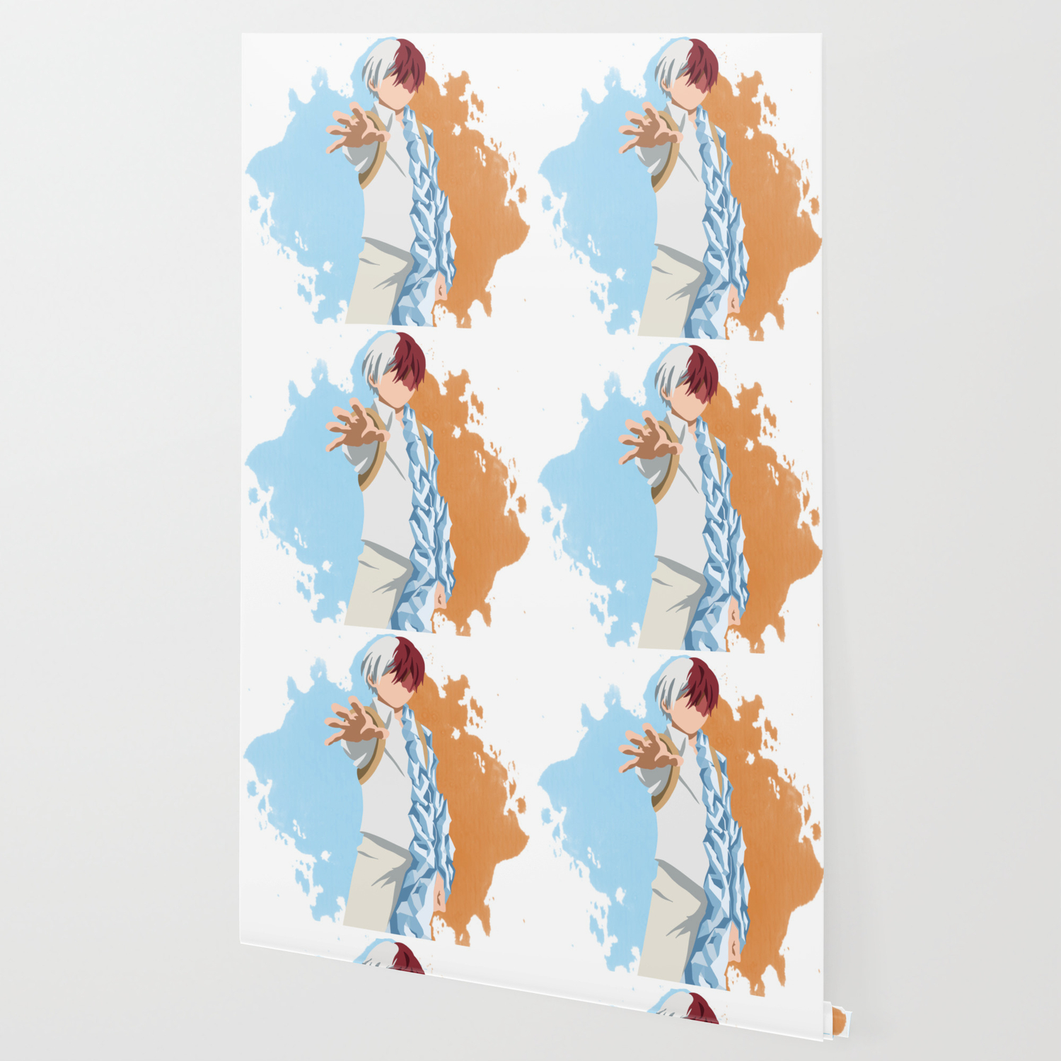 My Hero Academia Minimalist Todoroki Wallpaper By Danmcg Society6 My Hero Academia Minimalist Todoroki Wallpaper By Danmcg Society6
