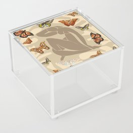 Beach Nude with Butterflies Matisse Inspired Acrylic Box