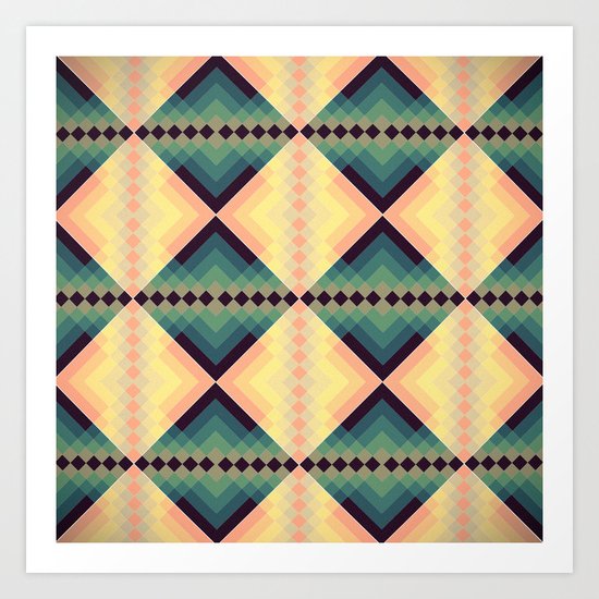 Opposites 02 Art Print