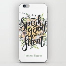 Bukhari Muslim Hadees iPhone Skin