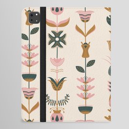 Flower Garden (Highland) iPad Folio Case